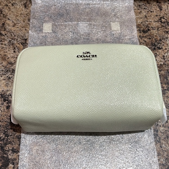 Coach Small Boxy Cosmetic Case - Picture 3 of 7